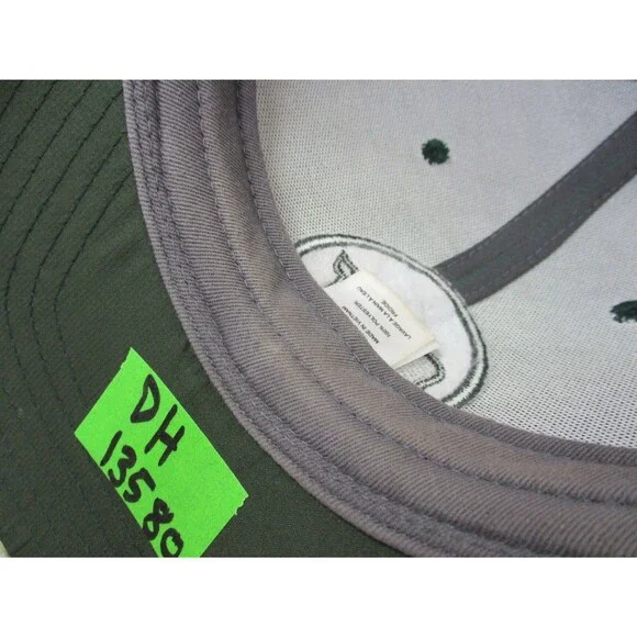 Vineyard Vines Hat Cap Snap Back One Size Green Gray Whale Trucker Preppy Mens - Picture 9 of 11